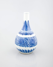 Bottle vase, c1644-1911. Creator: Unknown.