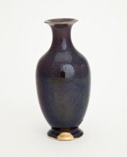 Eggplant-purple bottle, 1700s. Creator: Unknown.