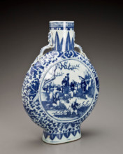 Pilgrim flask, 19th century. Creator: Unknown.