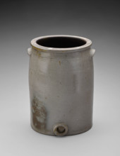 Jar with drain hole, about 1860-1880. Creator: George Unser.