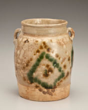 Jar with diamond design, about 800. Creator: Unknown.