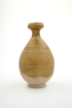 Bottle with garlic-head mouth, about 600. Creator: Unknown.