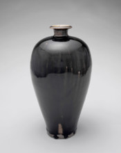 Black vase, about 1100. Creator: Unknown.