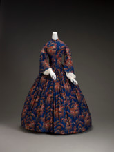 Dress, about 1860s. Creator: Unknown.