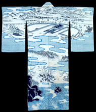 Summer Robe (Yukata), late 19th century. Creator: Unknown.