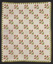 Quilt (Lily), about 1850. Creator: Unknown.