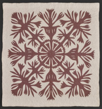 Quilt, about 1900. Creator: Unknown.