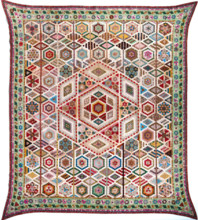 Quilt Top (Mosaic), 1825-1850. Creator: Unknown.