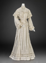 Wedding Dress (Bodice, Skirt, Slip), 1903. Creator: Unknown.