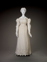 Dress, 1820s. Creator: Unknown.