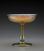 Compotier, about 1900. Creator: Tiffany Glass.