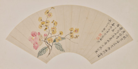 Camellia and Wax Plum, 1688. Creator: Yun Shouping.