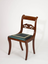 Side chair, about 1810. Creator: Unknown.