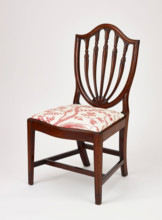 Side chair, about 1790-1800. Creator: Unknown.