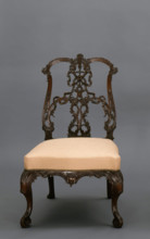 Side chair (from a set of 8), about 1755-1765. Creator: Thomas Chippendale.