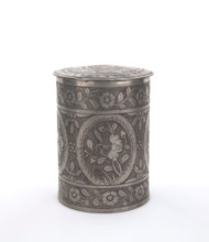 Tea caddy, date unknown. Creator: Unknown.