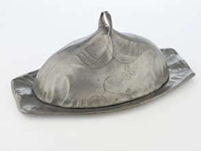 Covered meat dish, c1890-1910. Creator: JP Kayser Sohn.