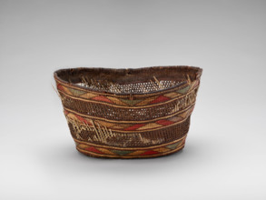 Basket, 1870-1886. Creator: Unknown.