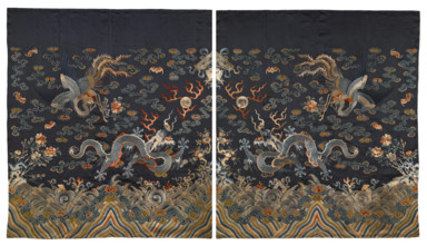 Bridal Bed Curtains, about 1820. Creator: Unknown.