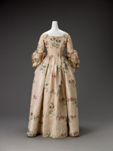 Dress, about 1750. Creator: Unknown.