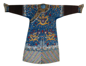 Man's (Imperial) Dragon Robe, about 1870. Creator: Unknown.