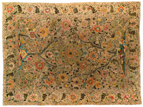 Bed Cover (Palampore), 1800-1850. Creator: Unknown.