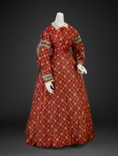 Dress, 1860s. Creator: Unknown.