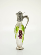 Wine jug, about 1906. Creators: Tiffany & Co, Tiffany Glass.