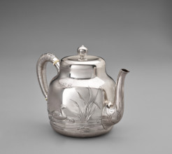 Teapot, 1881. Creators: Dominick and Haff, Giles Brothers and Company.