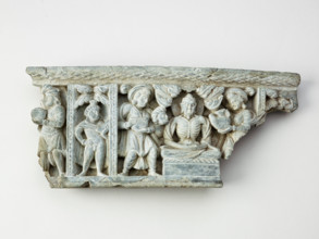 Stupa Frieze of Fasting Buddha, 100-500. Creator: Unknown.