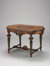 Center table, about 1870. Creator: Unknown.