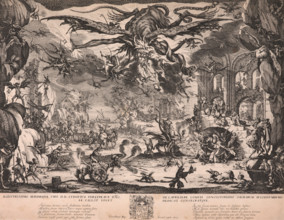 The Temptation of St. Anthony, 1635. Creator: Jacques Callot.