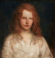 Margaret McKittrick, about 1903. Creator: Abbott Handerson Thayer.