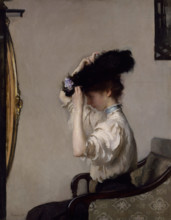 Preparing for the Matinee, 1907. Creator: Edmund Charles Tarbell.