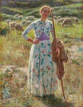 Joan of Arc, late 19th-early 20th century.. Creator: Gari Melchers.