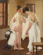 Women Dressing, 1906. Creator: William McGregor Paxton.