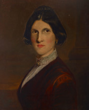 Jane Rimmer (Sister of the Artist), about 1851-1856. Creator: William Rimmer.