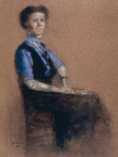 Portrait of Eliza M. Niblack, 1912. Creator: Glen Cooper Henshaw.