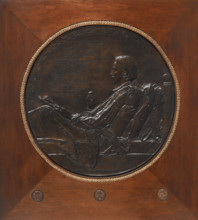 Robert Louis Stevenson, 1887-1888. Creator: Augustus Saint-Gaudens.