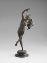 Bacchante and Infant Faun, 1893-1894. Creators: Frederick William MacMonnies, E Gruet.