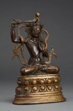 Manjusri, 1700-1899. Creator: Unknown.