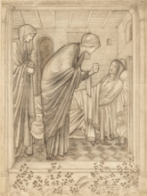 Visiting the Sick. Creator: Sir Edward Coley Burne-Jones.