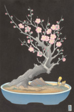 Japanese Dwarf Plum, 1928. Creator: Lillian May Miller.