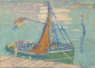 The Guinea Boat, Gloucester, 1920. Creator: Margaret Jordan Patterson.