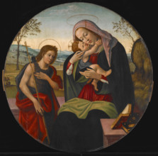 Madonna and Child with St John the Baptist, about 1510. Creator: Sandro Botticelli.