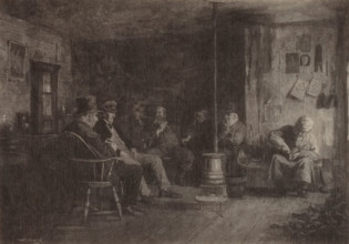 The Nantucket School of Philosophy, 1894. Creator: Eastman Johnson.