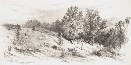 A Fallow Field, 1883. Creator: James David Smillie.