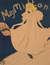 May Milton, 1895. Creator: Henri de Toulouse-Lautrec.