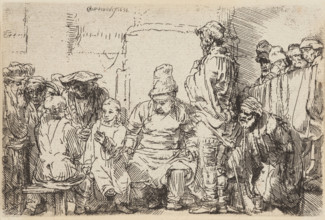 Christ Disputing with the Doctors, 1654. Creator: Rembrandt Harmensz van Rijn.