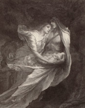 Paolo and Francesca, 19th century. Creator: William Baxter Palmer Closson.